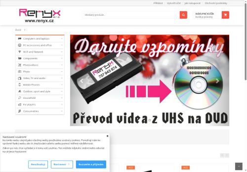 Zobrazit webové stránky RENYX, s.r.o.