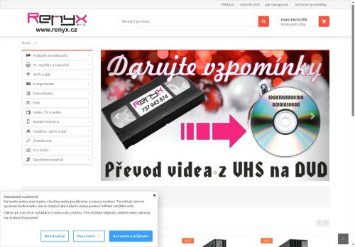 Zobrazit webové stránky RENYX, s.r.o.