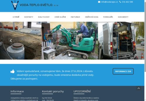 Zobrazit webové stránky Voda-Teplo-Světlo, s.r.o.
