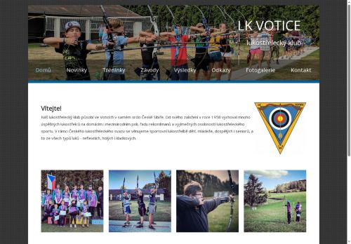 Zobrazit webové stránky Lukostřelecký klub Votice