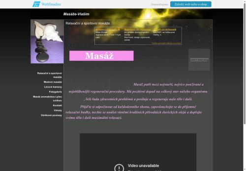 Zobrazit webové stránky Olga Šíchová - masáže Vlašim