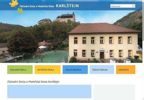 Základní škola a Mateřská škola Karlštejn, okres Beroun nabízí práci na pozici Vychovatel/ka školní družiny v obci Karlštejn