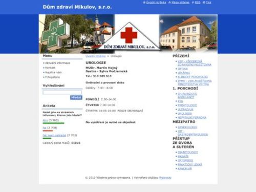 Urologická ambulance - MUDr. Martin Hajný