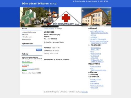 Urologická ambulance - MUDr. Martin Hajný