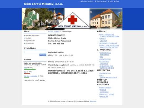 Diabetologie - MUDr. Michal Brada