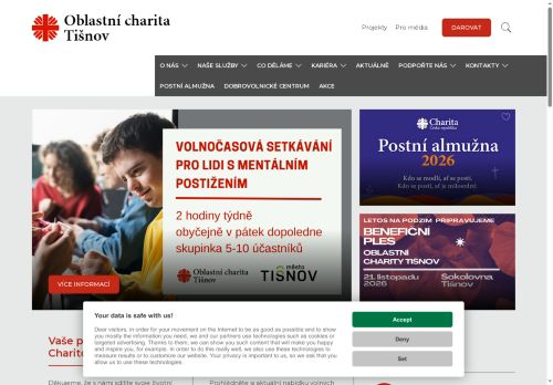 Zobrazit webové stránky Diecézní charita Tišnov