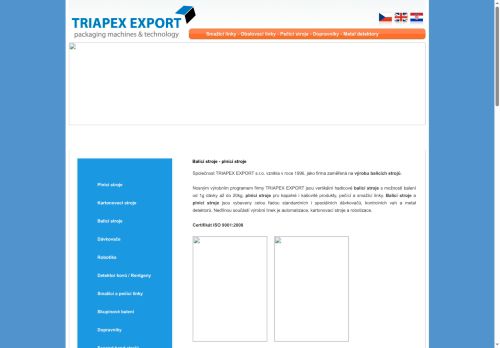 Zobrazit webové stránky Triapex Export, s.r.o.