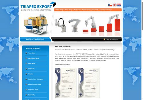 Zobrazit webové stránky Triapex Export, s.r.o.