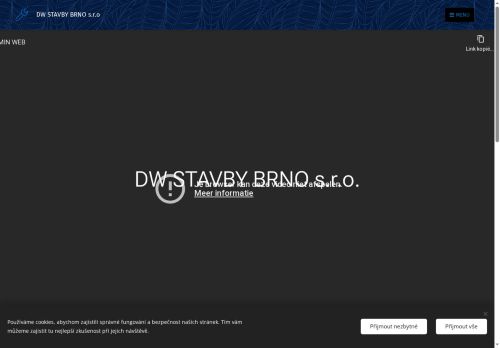 Webové stránky DW STAVBY BRNO s.r.o., Hrušovany nad Jevišovkou