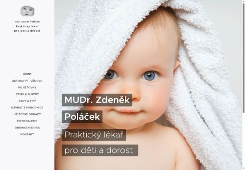 Zobrazit webové stránky Praktický lékař pro děti a dorost - MUDr. Zdeněk Poláček
