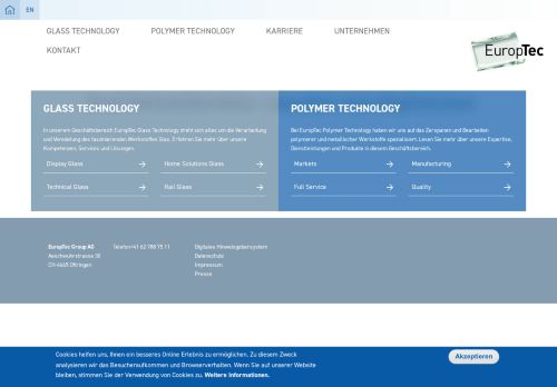 EuropTec s.r.o. nabízí práci na pozici Vedoucí vývoje v obci Žebrák