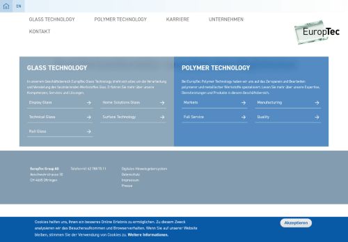 EuropTec s.r.o. nabízí práci na pozici OBSLUHA A SPRÁVA STROJŮ , KONTROLA BALENÍ v obci Žebrák