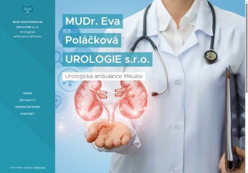 Zobrazit webové stránky Urologická ambulance - MUDr. Eva Poláčková