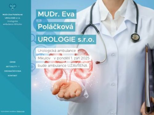 Urologická ambulance - MUDr. Eva Poláčková