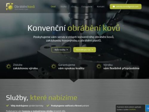 Obrábění kovů Pavel Zelenka a spol.