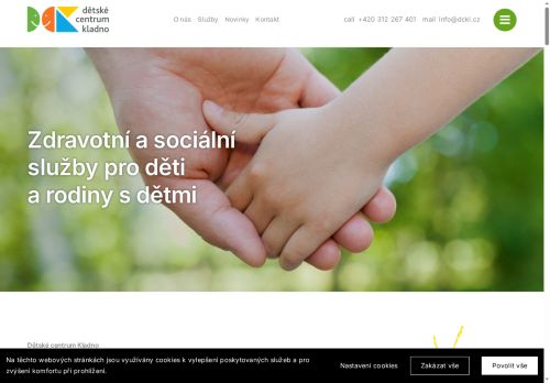 Webové stránky Dětské centrum Kladno, příspěvková organizace, Stochov