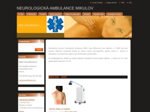 Neurologická ambulance - MUDr. Hana Běhůnková