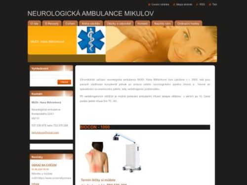 Neurologická ambulance - MUDr. Hana Běhůnková