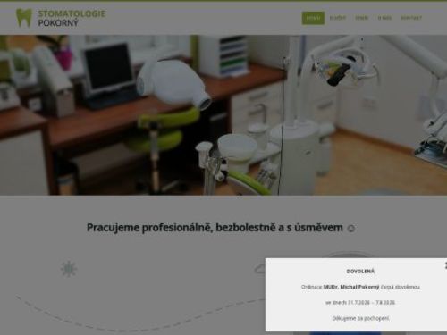 Stomatologie Pokorný - MUDr. Michal Pokorný, MDDr. Lenka Olivová