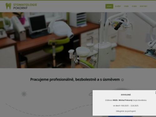 Stomatologie Pokorný - MUDr. Michal Pokorný, MDDr. Lenka Olivová