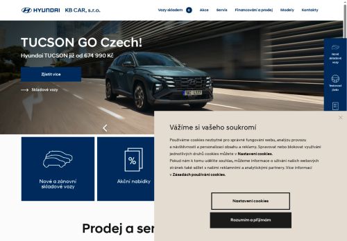 Zobrazit webové stránky KB CAR, s.r.o.