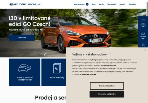 Zobrazit webové stránky KB CAR, s.r.o.