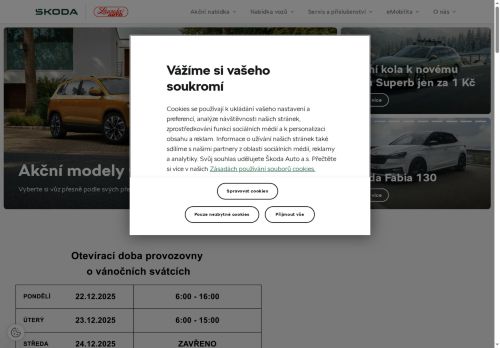 Zobrazit webové stránky Laureta Auto a.s.