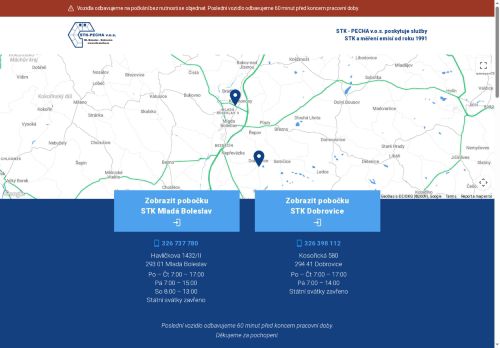 Zobrazit webové stránky STK - PECHA, v.o.s.