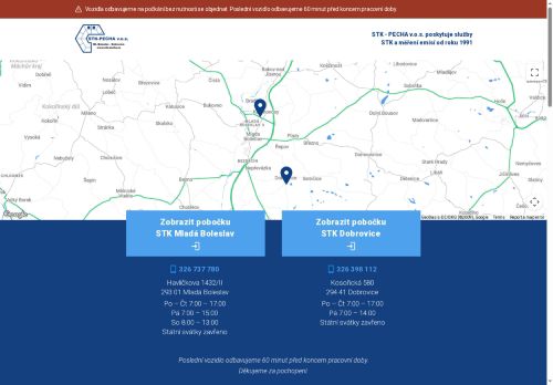 Zobrazit webové stránky STK - PECHA, v.o.s.
