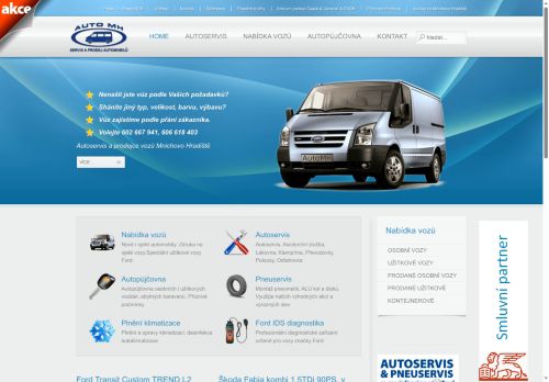 Zobrazit webové stránky AUTO MH - Knobloch