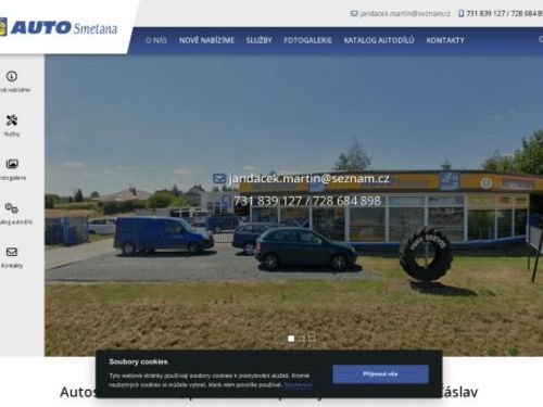 Autodíly a autoservis Smetanová