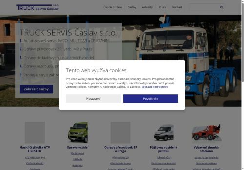 Zobrazit webové stránky TRUCK SERVIS Čáslav, s.r.o.