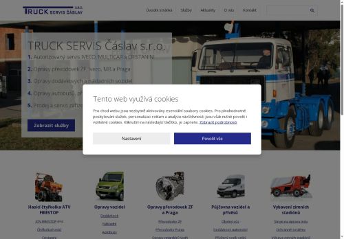 Zobrazit webové stránky TRUCK SERVIS Čáslav, s.r.o.