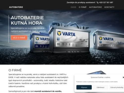 Autobaterie Kutná Hora - Ing. Jaroslav Vrabčák