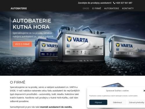 Autobaterie Kutná Hora - Ing. Jaroslav Vrabčák