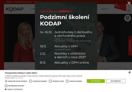 Zobrazit webové stránky KODAP Mladá Boleslav
