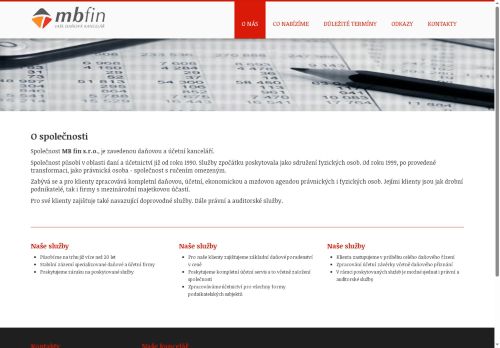 MB fin, s.r.o. nabízí práci na pozici mzdová účetní v obci Mladá Boleslav