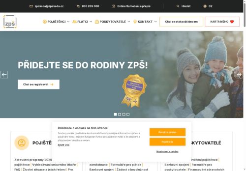 Zobrazit webové stránky Zaměstnanecká pojišťovna Škoda