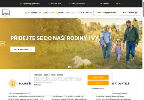 Zobrazit webové stránky Zaměstnanecká pojišťovna Škoda