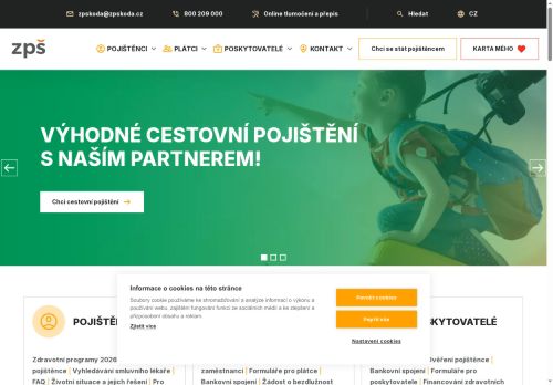 Zobrazit webové stránky Zaměstnanecká pojišťovna Škoda