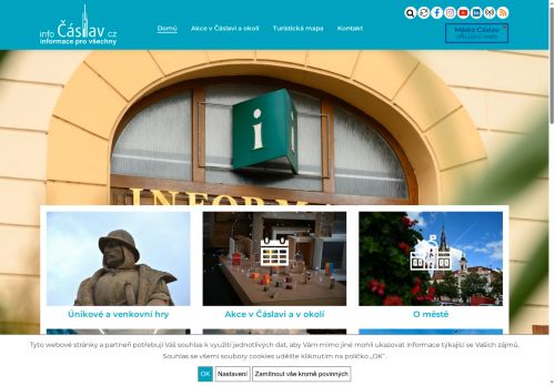 Zobrazit webové stránky Informační centrum Čáslav