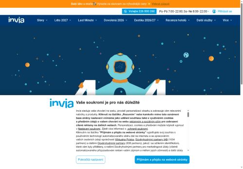 Zobrazit webové stránky Invia Čáslav