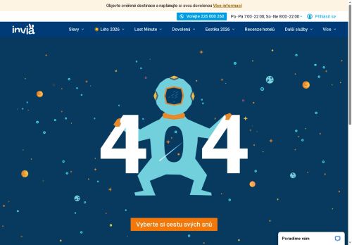 Zobrazit webové stránky Invia Čáslav