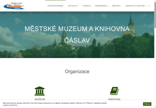 Zobrazit webové stránky Městská knihovna Čáslav