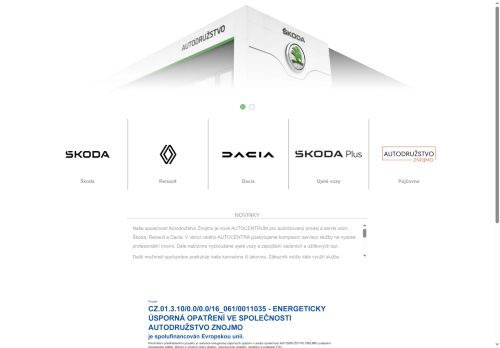 Zobrazit webové stránky Autodružstvo Znojmo