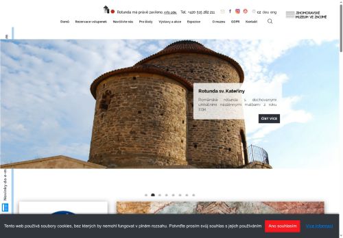 Zobrazit webové stránky Jihomoravské muzeum ve Znojmě