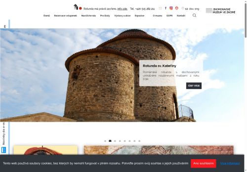 Zobrazit webové stránky Jihomoravské muzeum ve Znojmě