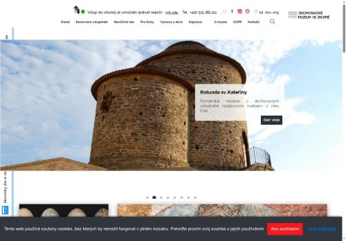 Zobrazit webové stránky Jihomoravské muzeum ve Znojmě