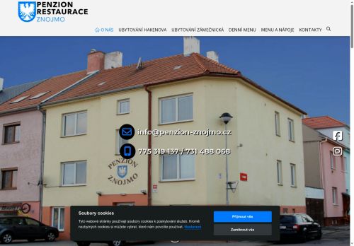 Zobrazit webové stránky Penzion Znojmo