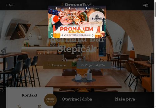 Zobrazit webové stránky Restaurace a vinný bar Slepičák